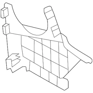 Rear Cover - Mazda (DR61-88-1F4-02)