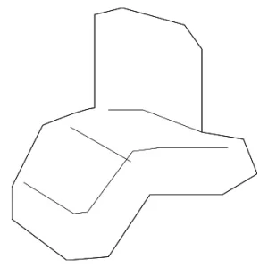 Catch Bracket - Mazda (GHK1-88-471)