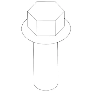 Cowl Grille Screw - Mazda (9YA6-90-501)