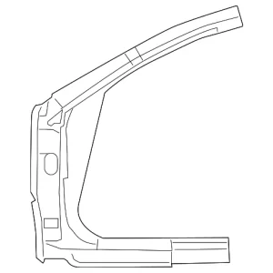 Hinge Pillar - Mazda (GSYL-70-221A)