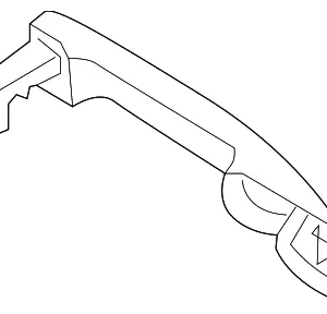 Handle, Outside - Mazda (TK48-59-41XC-53)
