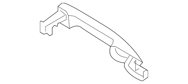 Handle, Outside - Mazda (TK48-59-41XC-53)