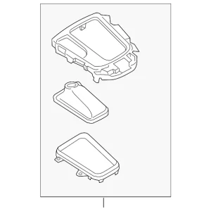 Shift Panel - Mazda (DB6E-64-340A-02)