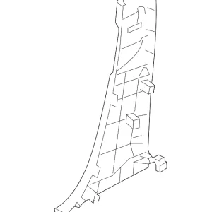 Lower Center Pillar Trim - Mazda (DM0P-68-220-02)