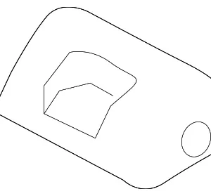 Retractor Cover - Mazda (DF71-88-462-02)