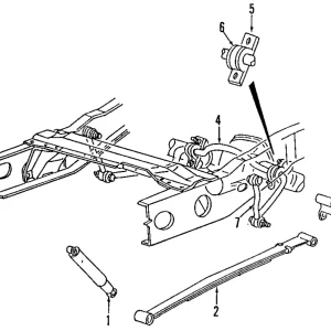 Leaf Spring - Mazda (1F60-28-010)