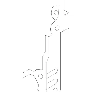 Exhaust Manifold Heat Shield Bracket - Mazda (PYFA-13-440)