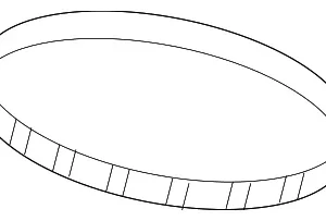 Fuel Injection Throttle Body Mounting Gasket - Mazda (PE01-13-655)