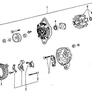 Alternator - Mazda (JE15-18-300R-00)