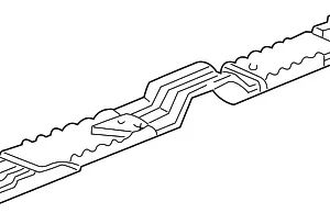 Center Cross-Member - Mazda (1F71-53-162)