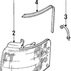 Lens & Housing - Mazda (LA01-51-06XB)