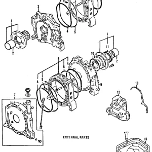 Timing Cover - Mazda (NF01-10-500)