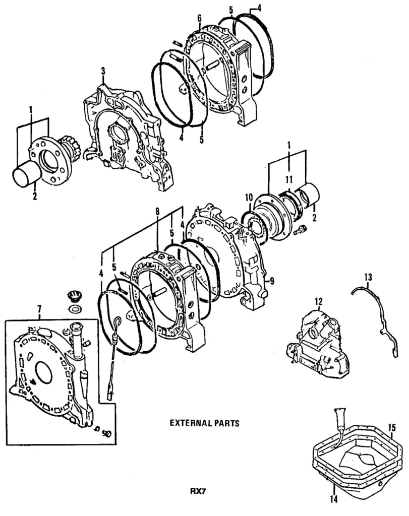 Timing Cover - Mazda (NF01-10-500)