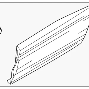 Lower Molding - Mazda (DN4E-51-RC0)