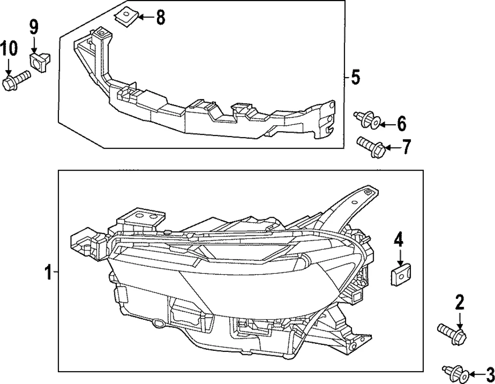 Bracket - Mazda (VA40-50-160A)