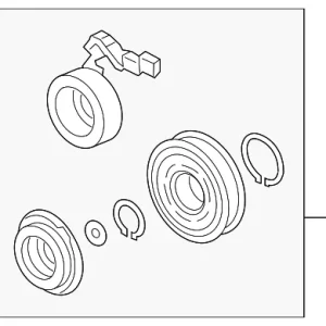 Clutch & Pulley - Mazda (TK48-61-L10)