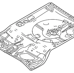 Floor Pan - Mazda (DGY4-53-70X)