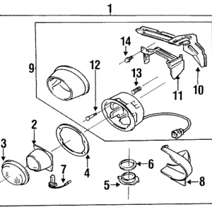 Bulb - Mazda (B01A-51-686)