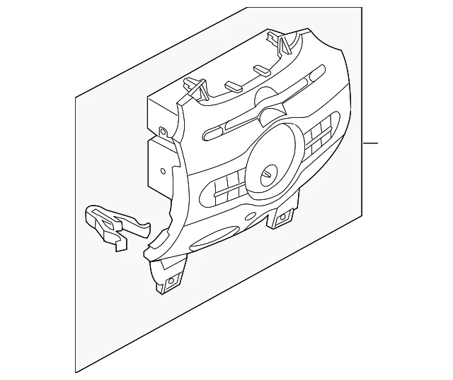 Control Panel - Mazda (DR61-66-AH0)