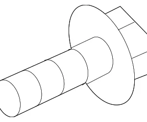 Turbocharger Oil Line Bolt - Mazda (PY8V-14-618)