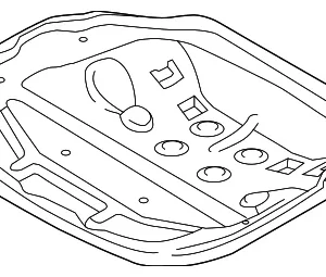 Frame - Mazda (DF71-88-163)