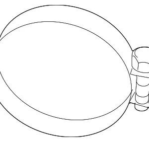 Air Hose Clamp - Mazda (CY01-13-736A)