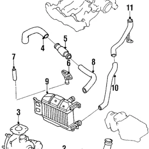Hose - Mazda (F220-13-751A)