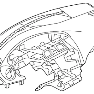 Instrument Panel - Mazda (BBY4-60-400-02)