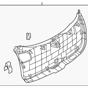 Lower Gate Trim - Mazda (BCKD-68-960A-02)