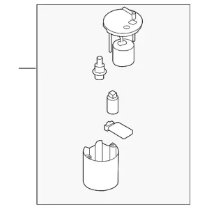Fuel Pump Assembly - Mazda (L33L-13-35ZA)