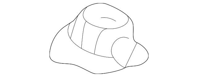 Control Rod Retainer - Mazda (ZZM1-58-631)