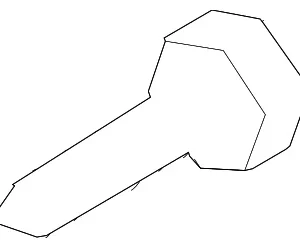 Front Bracket Screw - Mazda (BS4N-51-611)