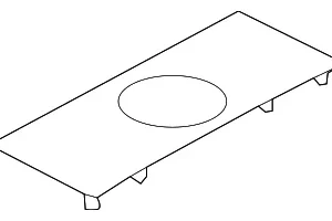 Speaker Grille - Mazda (GS3L-55-530A-02)