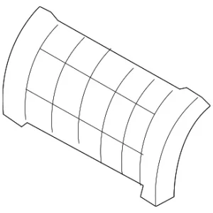 Center Cover - Mazda (L206-61-J02)