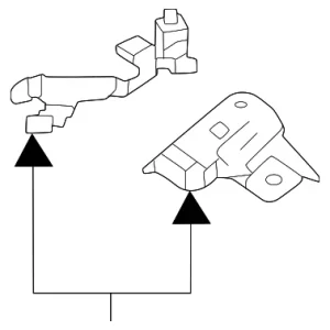 Headlamp Bracket Reinforcement - Mazda (KMY6-53-260)