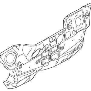 Lower Dash Panel - Mazda (CCY9-53-4A0C)
