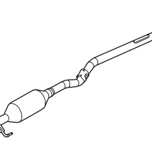 Converter & Pipe - Mazda (PY03-20-55XA)