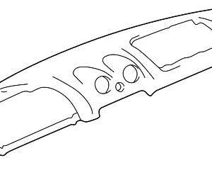 Crash Pad - Mazda (NC10-60-350)