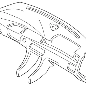 Instrument Panel - Mazda (TC86-60-350A-25)