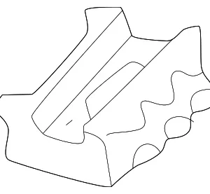 Roof Molding Clip - Mazda (T001-50-9H5A)