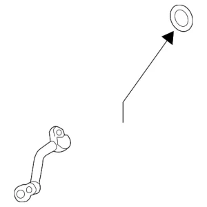 A/C Pipe - Mazda (NA1P-61-465A)