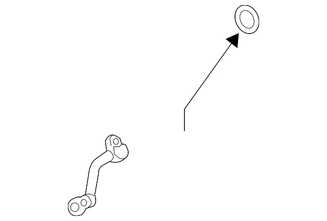 Pressure Tube - Mazda (N243-61-46X)