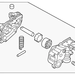 Oil Pump - Mazda (PY8W-14-100)