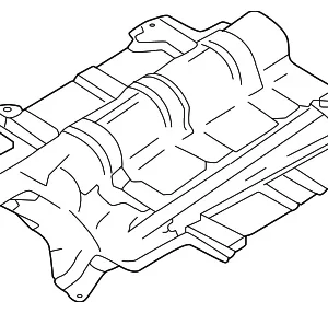 Exhaust Heat Shield - Mazda (KJK7-56-452)