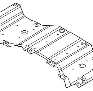 Rear Cover - Mazda (DN4E-56-3D2A)