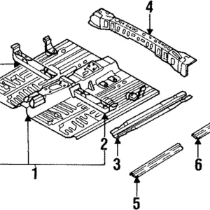 Sill Plate - Mazda (GA2K-68-730G-29)