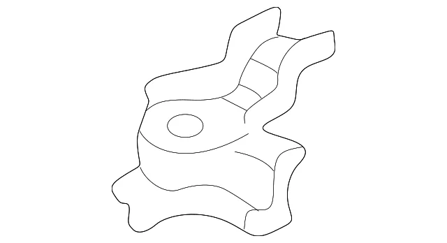 Mount Bracket - Mazda (YF09-15-240H)
