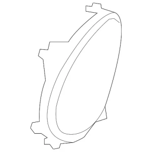 Cluster Lens - Mazda (BCP8-55-447)