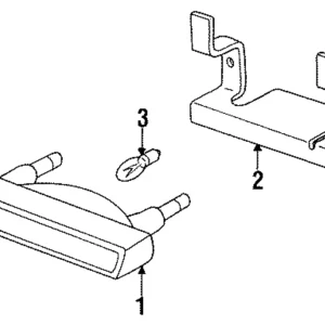 Park Lamp Assembly - Mazda (ZZL0-51-090)