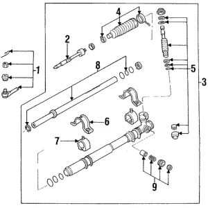 Boot - Mazda (FD02-32-125A)